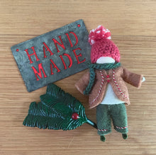 Load image into Gallery viewer, Tricia’s Festive Bendy Dolls 2025