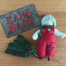 Load image into Gallery viewer, Tricia’s Festive Bendy Dolls 2025