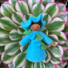 Load image into Gallery viewer, Ambrosius Flower Fairy - Aqua Morning Glory (Short hair)