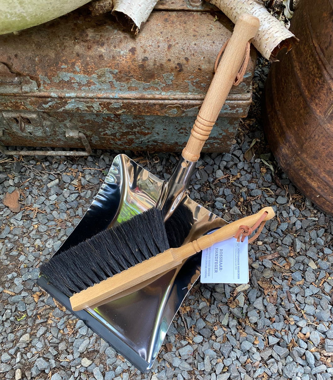 Redecker Dust Pan and Brush Set