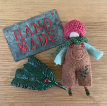 Load image into Gallery viewer, Tricia’s Festive Bendy Dolls 2025