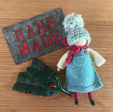 Load image into Gallery viewer, Tricia’s Festive Bendy Dolls 2025