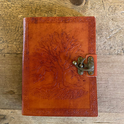 Leather Tree of Life Journal