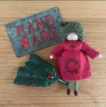 Load image into Gallery viewer, Tricia’s Festive Bendy Dolls 2025