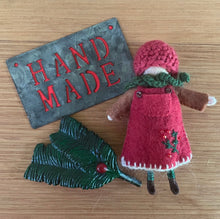 Load image into Gallery viewer, Tricia’s Festive Bendy Dolls 2025