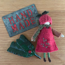 Load image into Gallery viewer, Tricia’s Festive Bendy Dolls 2025