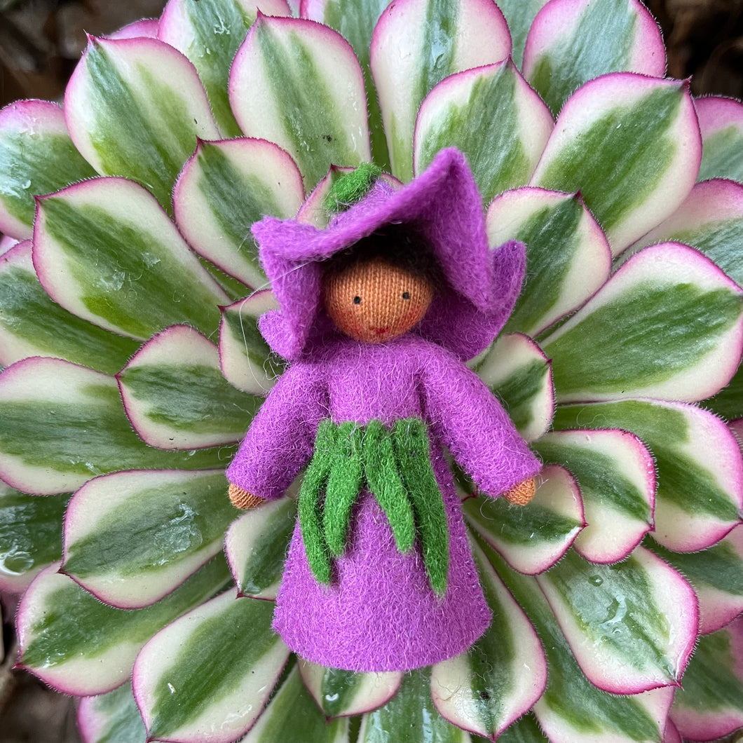 Ambrosius Flower Fairy - Mauve Morning Glory (Short hair)