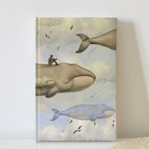 Nuovo Whales by Catrin-Welz-Stein Unlined Journal
