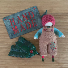 Load image into Gallery viewer, Tricia’s Festive Bendy Dolls 2025