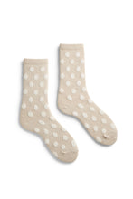 Load image into Gallery viewer, Lisa b Women&#39;s wool cashmere dot crew sock