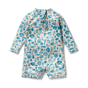 Wilson & Frenchy Shells One Piece Boyleg Swimsuit