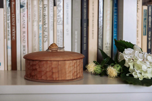 Wooden Snail Box