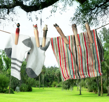 Load image into Gallery viewer, Wooden animal peg