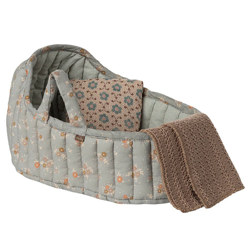 Maileg Carry Cot Large - Blue