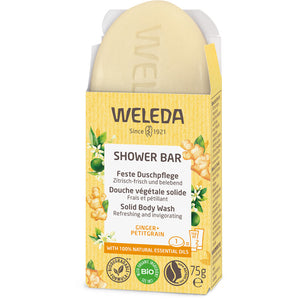 Weleda Shower Bar - Ginger + Petitgrain