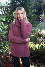 Load image into Gallery viewer, Lothlorian Stratus Cowl Neck Jumper - Possum Merino