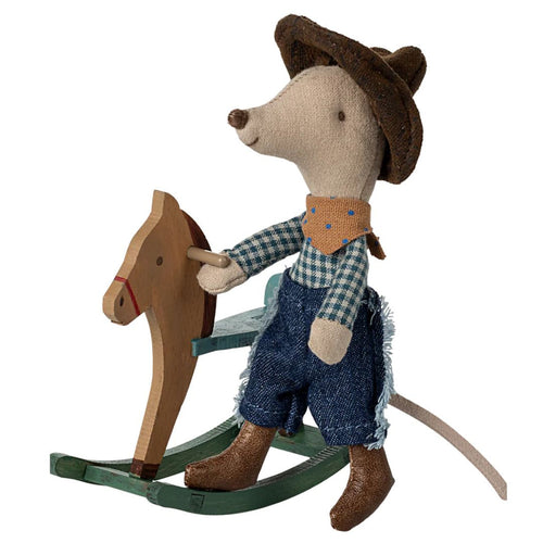 Maileg Rocking Horse Cowboy