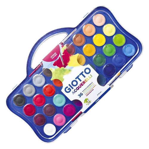 Giotto Watercolour Paint Set 36 Colours
