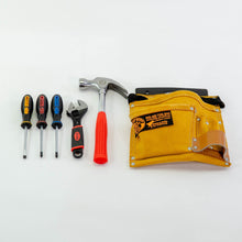 Load image into Gallery viewer, Kids at Work Leather Tool Belt - Standard with Tools Set 2