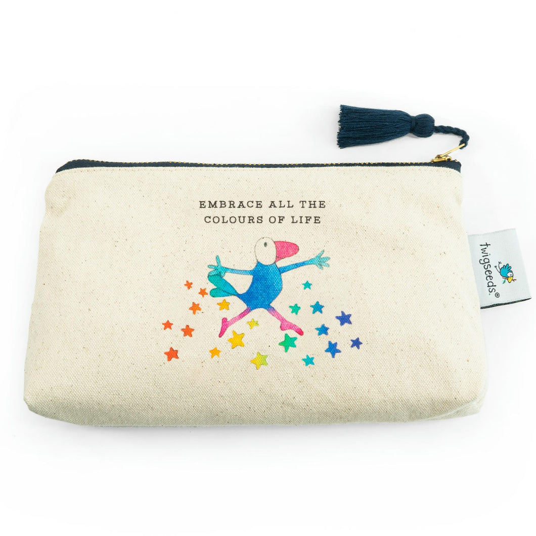 Twigseeds  Zip Pouch / Pencil Case - Embrace