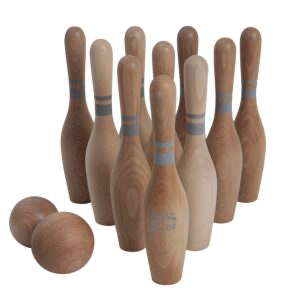 Wooden Story Natural Bowling Set