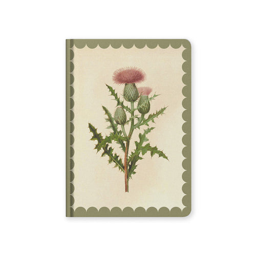 Kaleido A5 Lined Hardcover Notebook - Thistle