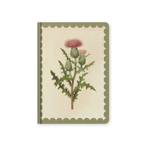 Kaleido A5 Lined Hardcover Notebook - Thistle