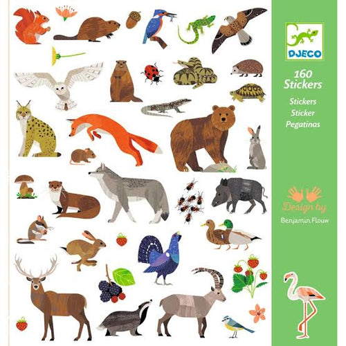 Djeco Fauna 160 Stickers