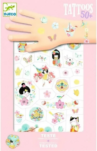 Djeco Sakura Japanese Tattoos
