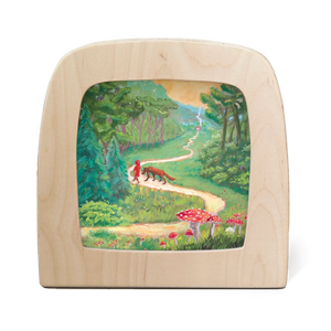 Toverlux Silhouette Kapitein Kalk – Red Riding Hood