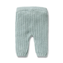 Load image into Gallery viewer, Duck Egg Organic Knitted Leggings