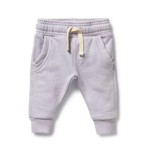 Lavender Organic Terry Sweat Pants