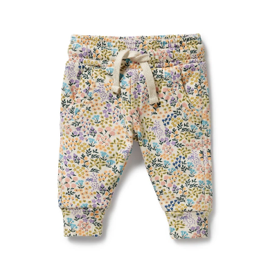 Tiny Bloom Organic Terry Sweat Pants