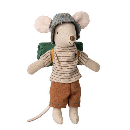 Maileg Hiker Mouse Big Brother - Thin Stripes
