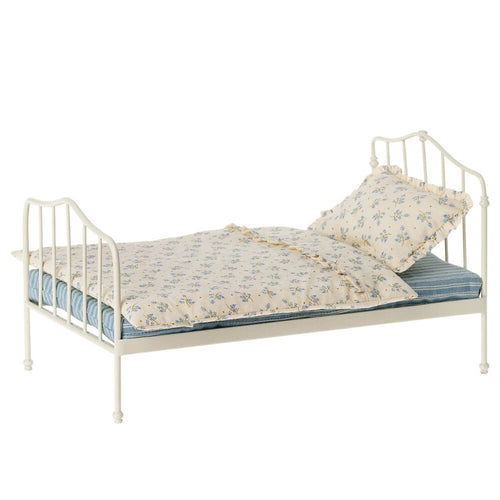 Maileg Miniature Bed Mini - Blue