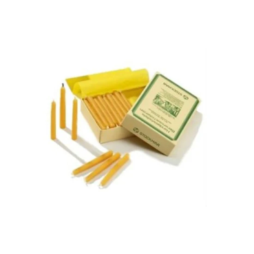 Stockmar Beeswax Birthday Cake Candles 70mmx7mm - single