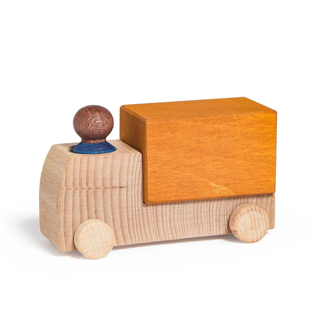 Lubulona Ochre Truck with blue figure