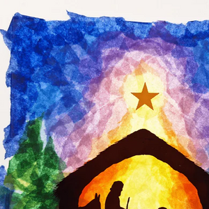 Toverlux DIY Transparency Nativity