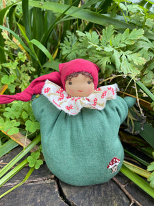 Moss & The Gypsy Linen Gnome Doll