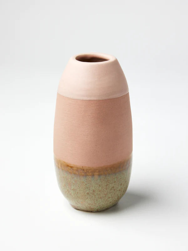 Jones ￼& Co Dose Vase Dusty Rose