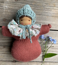 Load image into Gallery viewer, Waldorf Cashmere Pouch Doll - Moss &amp; The Gypsy