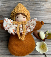 Load image into Gallery viewer, Waldorf Cashmere Pouch Doll - Moss &amp; The Gypsy