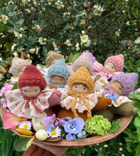 Waldorf Cashmere Pouch Doll - Moss & The Gypsy