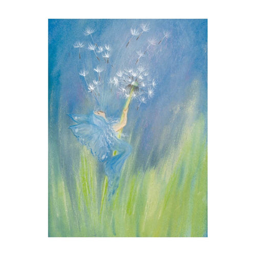 Postcard - Fairy Blowing Dandelion