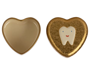 Maileg Tooth Tin - heart shape