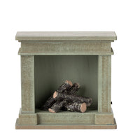 Maileg Miniature Fireplace for Mouse - Dusty Green