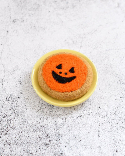 Felt Jack O’Lantern Cookie
