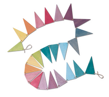 Load image into Gallery viewer, Grimm’s Pennant Banner - Pastel