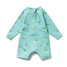 Load image into Gallery viewer, Sunny Scales One Piece Boyleg Swimsuit