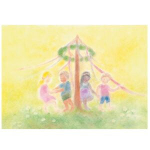 Seccorell Postcard - Maypole
